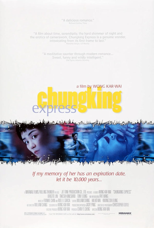 Chungking Express Movie Poster - Wong Kar-wai Classic Film Art Movie Poster | Film Wall Art Print