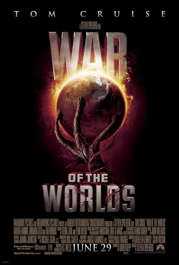 War of the Worlds (2005) - Action Sci-Fi Adventure Movie Poster Movie Poster | Film Wall Art Print
