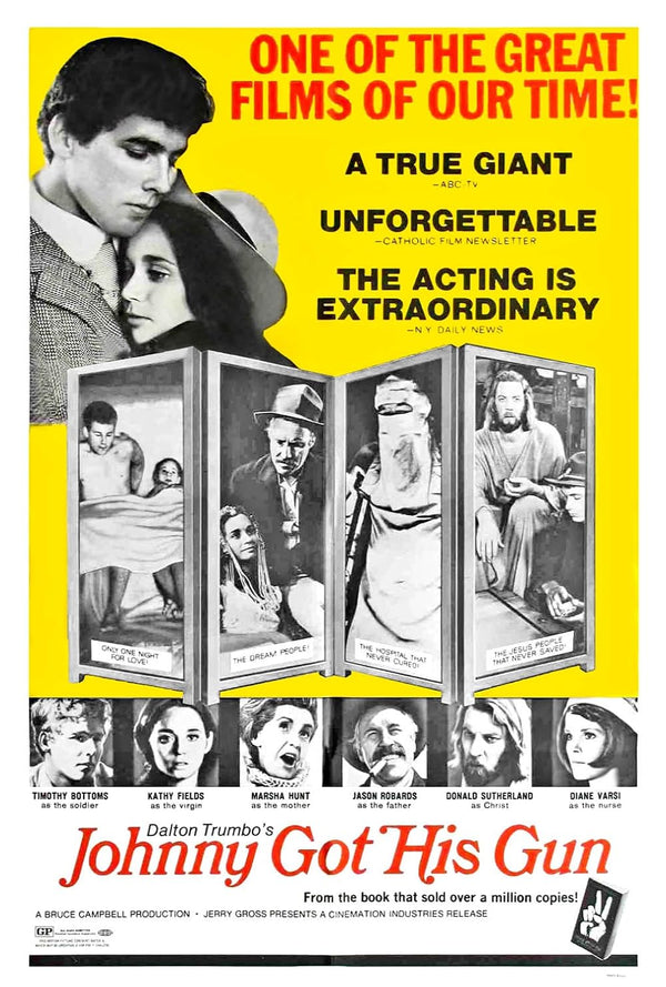 Johnny Got His Gun (1971) – Powerful War Drama Poster Movie Poster | Film Wall Art Print