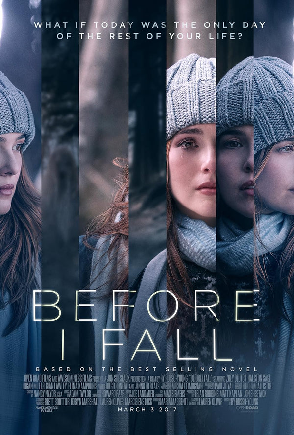 Before I Fall (2017) – Official Drama Fantasy Mystery Poster Movie Poster | Film Wall Art Print