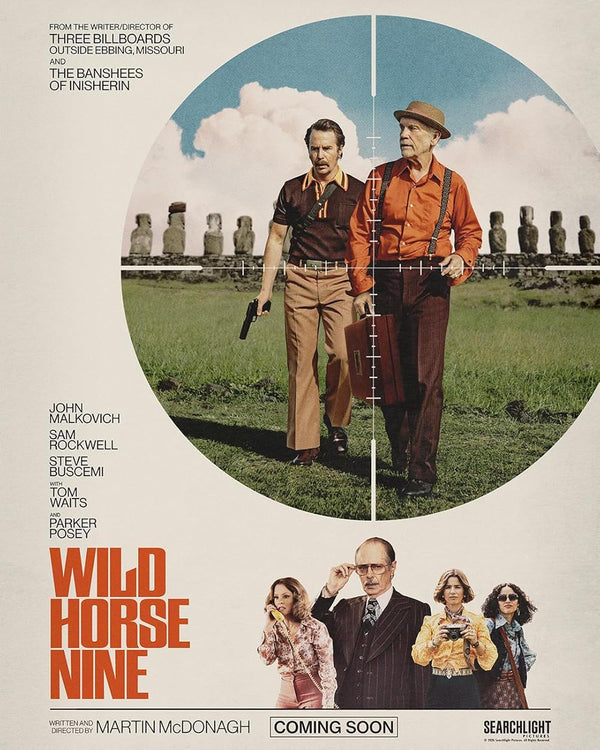 Wild Horse Nine (2026) - Hilarious Crime Drama Comedy Movie Poster | Film Wall Art Print