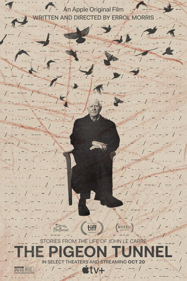 Pigeon Tunnel (2023) | In-Depth Documentary Biography Movie Poster | Film Wall Art Print