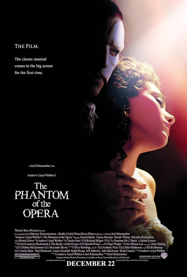 Phantom of the Opera Movie Poster - Classic Horror Film Art Movie Poster | Film Wall Art Print