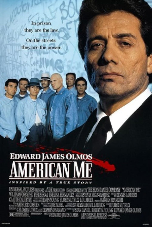 American Me (1992) - Powerful Biography Crime Drama Movie Poster | Film Wall Art Print