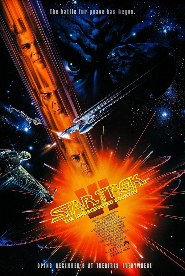 Star Trek VI: The Undiscovered Country Movie Poster Movie Poster | Film Wall Art Print