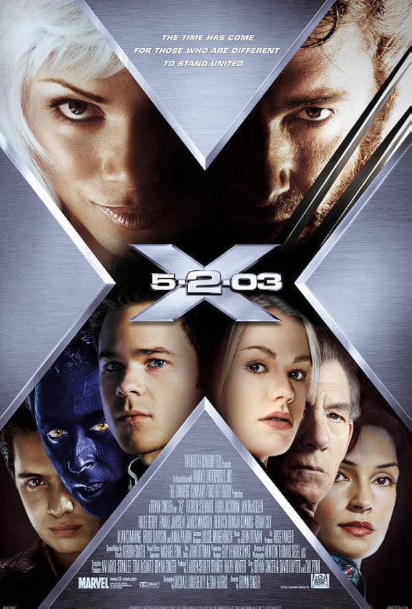 X-Men 2 Movie Poster - Official Artwork & Collectible Prints Movie Poster | Film Wall Art Print