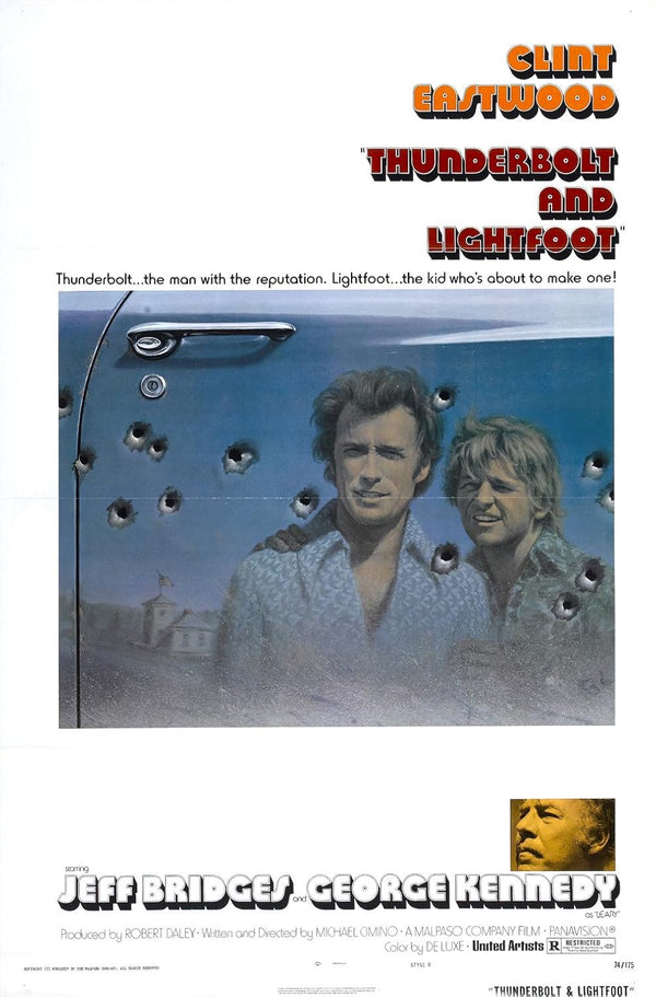 Thunderbolt and Lightfoot (1974) – Action Comedy Crime Movie Poster Movie Poster | Film Wall Art Print