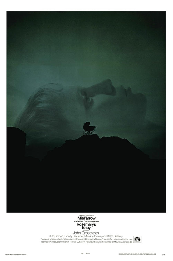 Baby Rosemary (1968) - Chilling Drama & Horror Poster Movie Poster | Film Wall Art Print