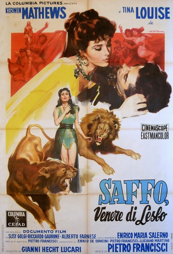 Warrior Empress (1960) - Epic Adventure, Drama, Romance Movie Poster Movie Poster | Film Wall Art Print
