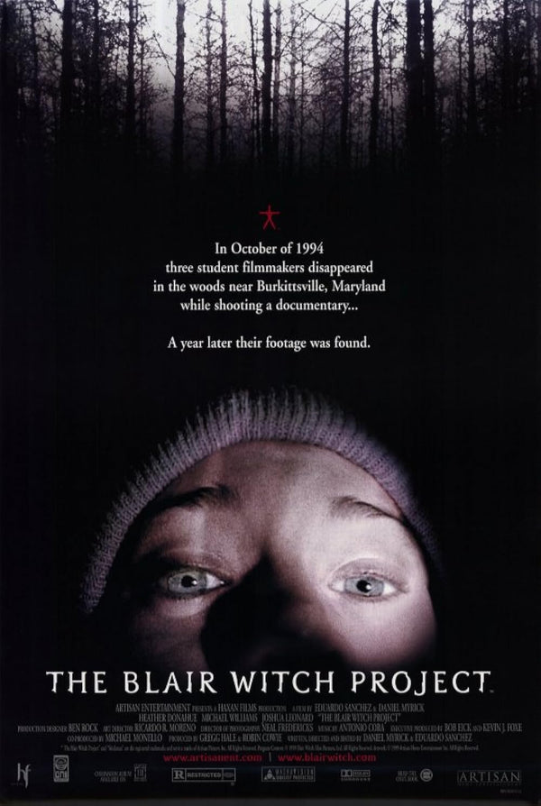 The Blair Witch Project Movie Poster - Iconic Horror Film Art Movie Poster | Film Wall Art Print