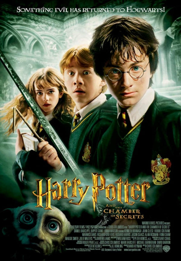 Harry Potter and the Chamber of Secrets Movie Poster Movie Poster | Film Wall Art Print