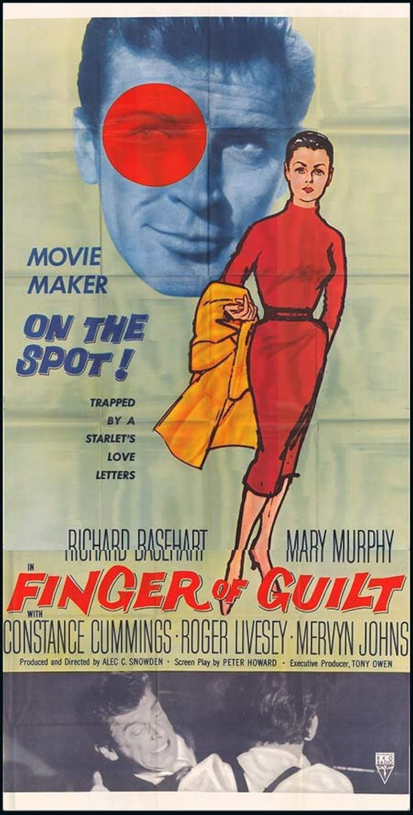 Finger of Guilt (1956) – Classic Film-Noir Drama Poster Movie Poster | Film Wall Art Print