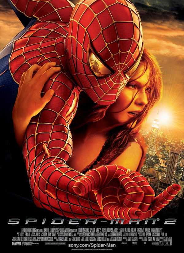 Spider-Man 2 Movie Poster - Official Artwork & Design Movie Poster | Film Wall Art Print