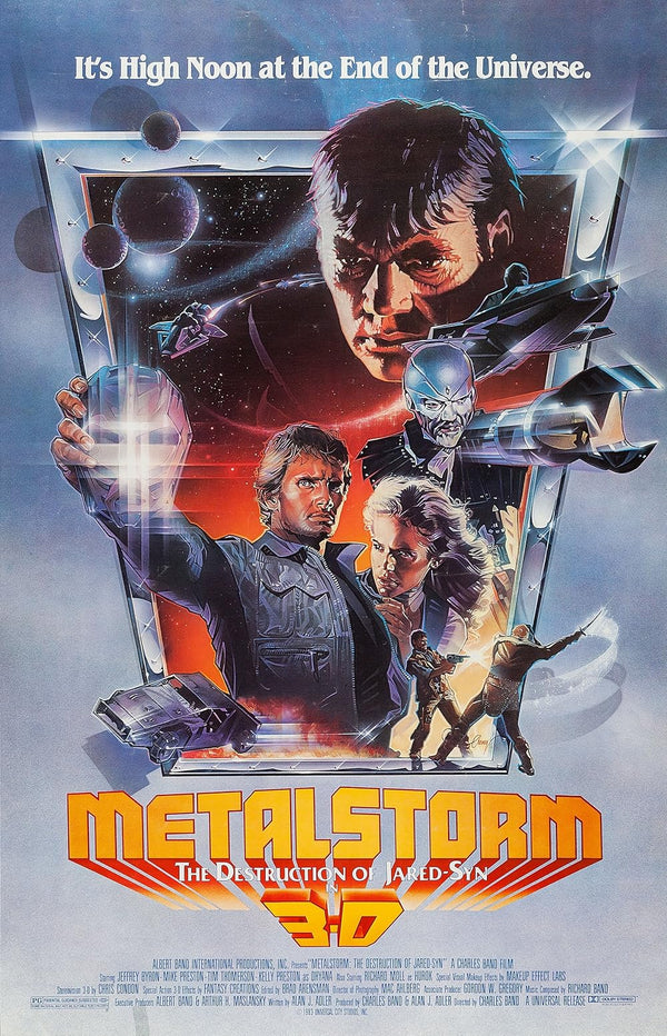 Metalstorm (1983) - Action Adventure Romance Movie Poster Movie Poster | Film Wall Art Print