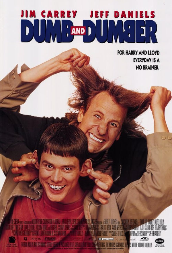 Dumb and Dumber Movie Poster - Classic Comedy Film Art Movie Poster | Film Wall Art Print