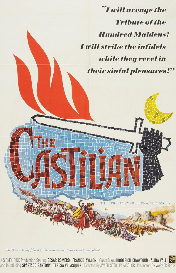 Castilian (1963) - Explore the Timeless Drama Film Poster Movie Poster | Film Wall Art Print