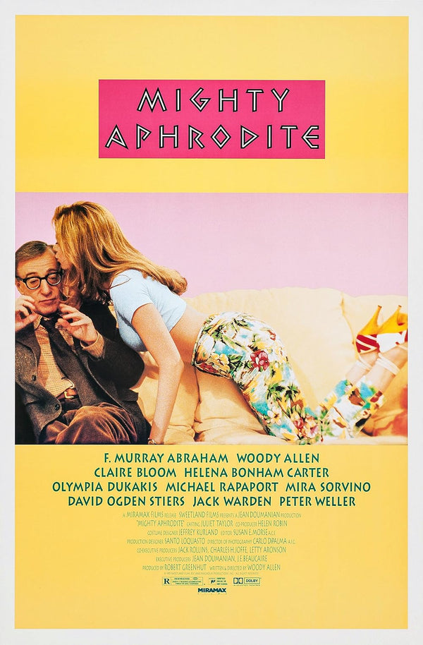 Mighty Aphrodite (1995) - Comedy, Fantasy, Romance Movie Poster Movie Poster | Film Wall Art Print