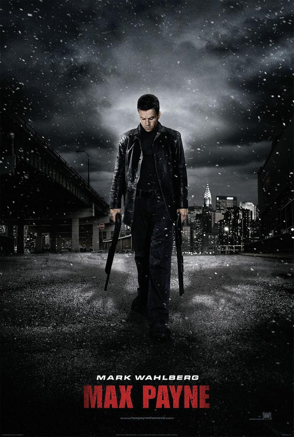 Max Payne (2008) Action Crime Drama Movie Poster Movie Poster | Film Wall Art Print