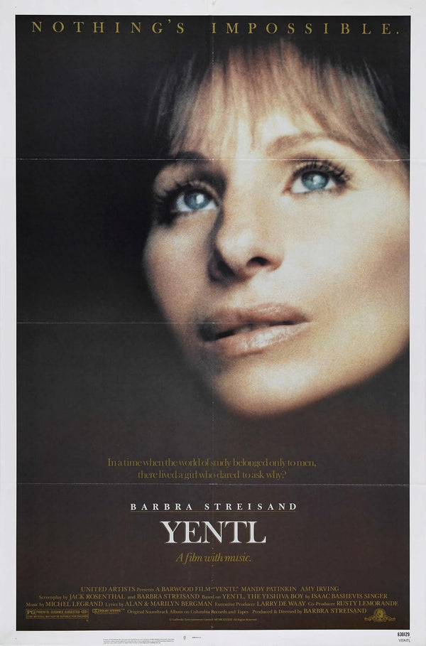 Yentl (1983) Movie Poster – Drama, Musical, Romance Film Movie Poster | Film Wall Art Print