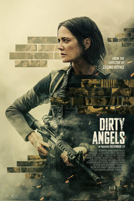 Dirty Angels (2024) - High-Stakes Action Thriller & Drama Poster - Premium Movie Poster