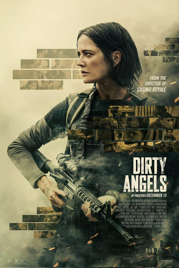 Dirty Angels (2024) - High-Stakes Action Thriller & Drama Poster - Premium Movie Poster