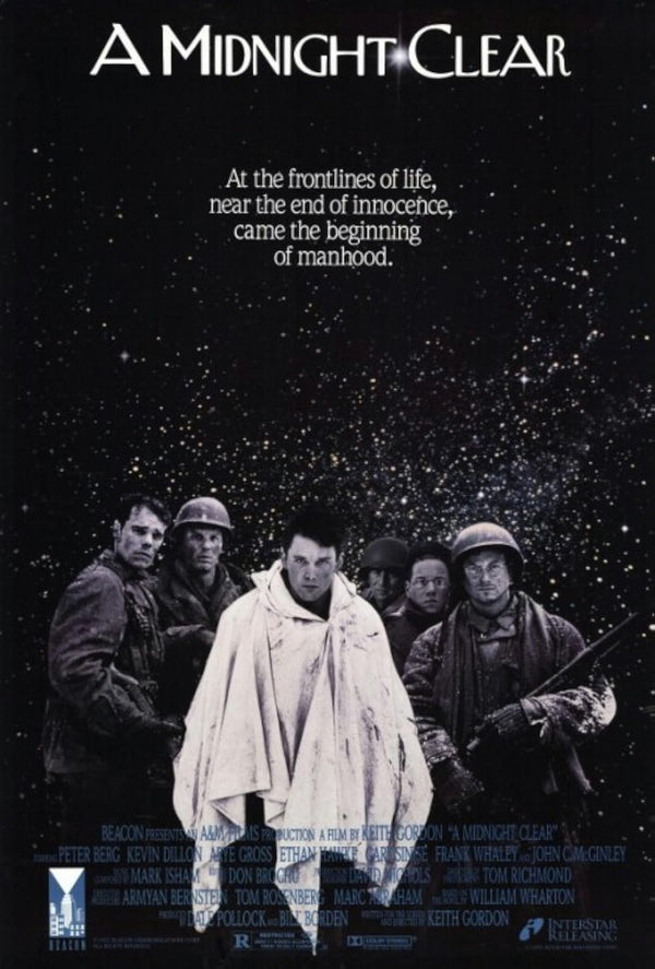 Midnight Clear (1992) - War Drama Movie Poster Movie Poster | Film Wall Art Print