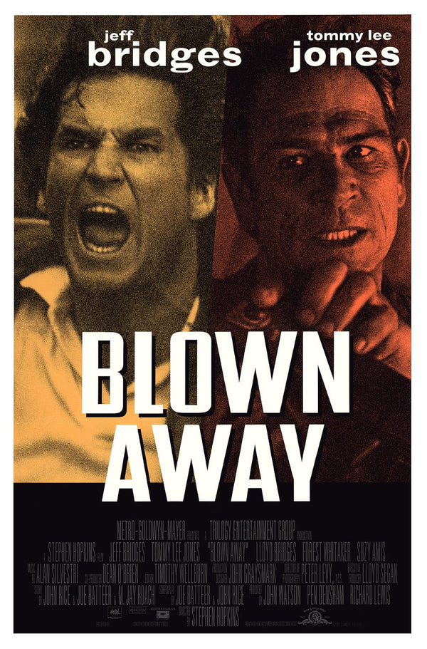 Blown Away (1994) – Action, Crime, Drama Movie Poster Movie Poster | Film Wall Art Print