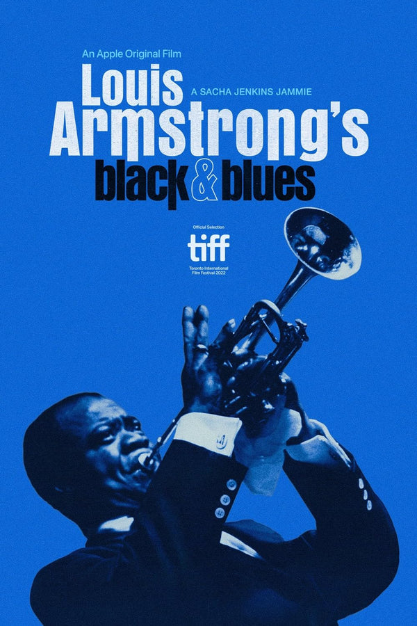 Louis Armstrong (2022) - Documentary Biography & Music Film Movie Poster | Film Wall Art Print