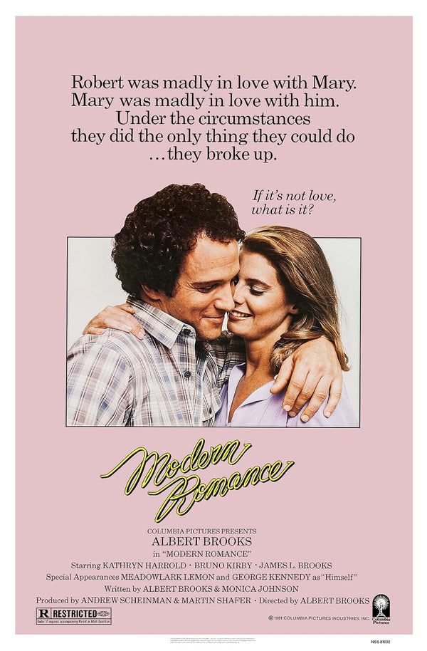 Modern Romance (1981) - Heartwarming Comedy-Romance Movie Poster | Film Wall Art Print