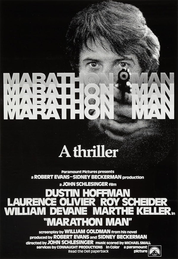 Marathon Man Movie Poster - Classic 1976 Thriller Film Art Movie Poster | Film Wall Art Print