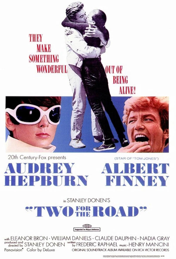 Two for the Road (1967) - Timeless Comedy-Drama Romance Classic Movie Poster | Film Wall Art Print