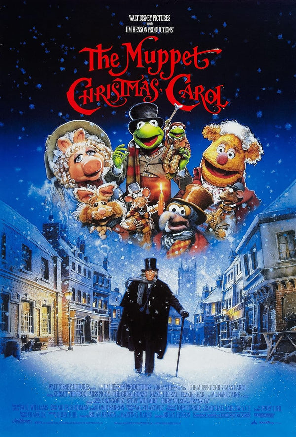 The Muppet Christmas Carol Movie Poster - Classic Holiday Film Art Movie Poster | Film Wall Art Print