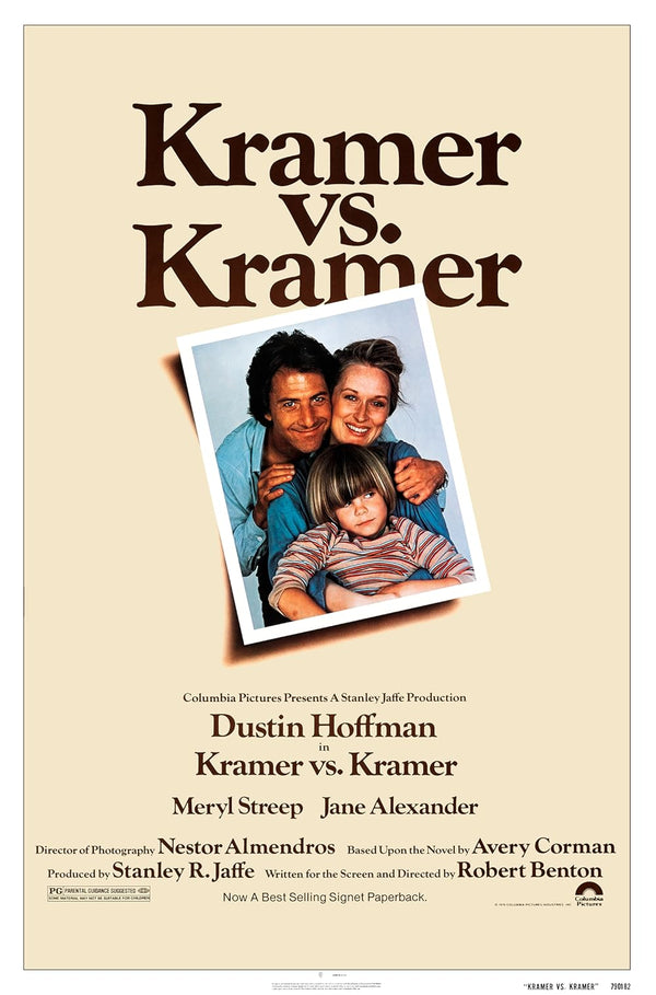Kramer vs. Kramer (1979) – Classic Drama Movie Poster Movie Poster | Film Wall Art Print