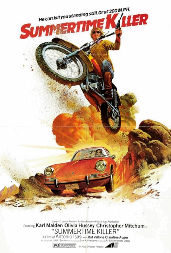 Summertime Killer (1972) – Action-Packed Crime Drama Movie Poster Movie Poster | Film Wall Art Print