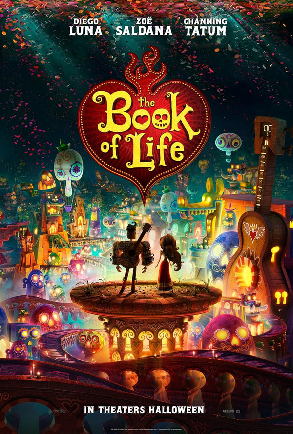 Book of Life (2014) - Animated Adventure Comedy Movie Poster Movie Poster | Film Wall Art Print