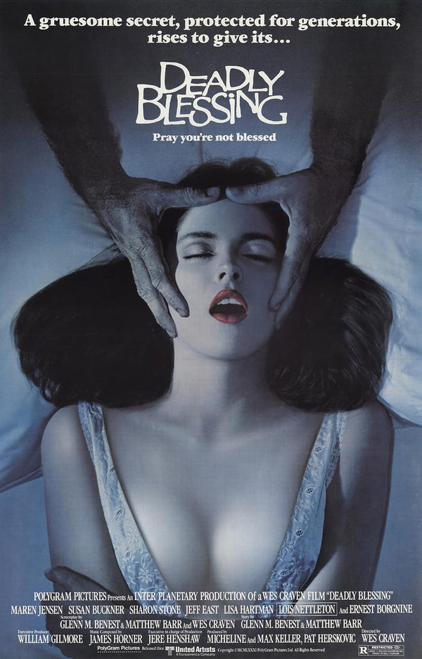 Deadly Blessing (1981) - Chilling Horror Thriller Poster Movie Poster | Film Wall Art Print