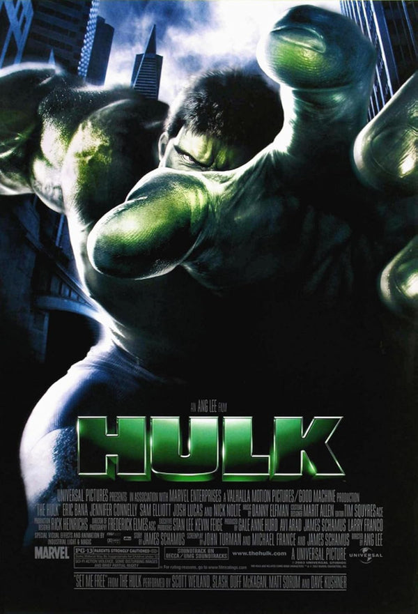 Hulk (2003) Movie Poster – Action Sci-Fi Classic Movie Poster | Film Wall Art Print