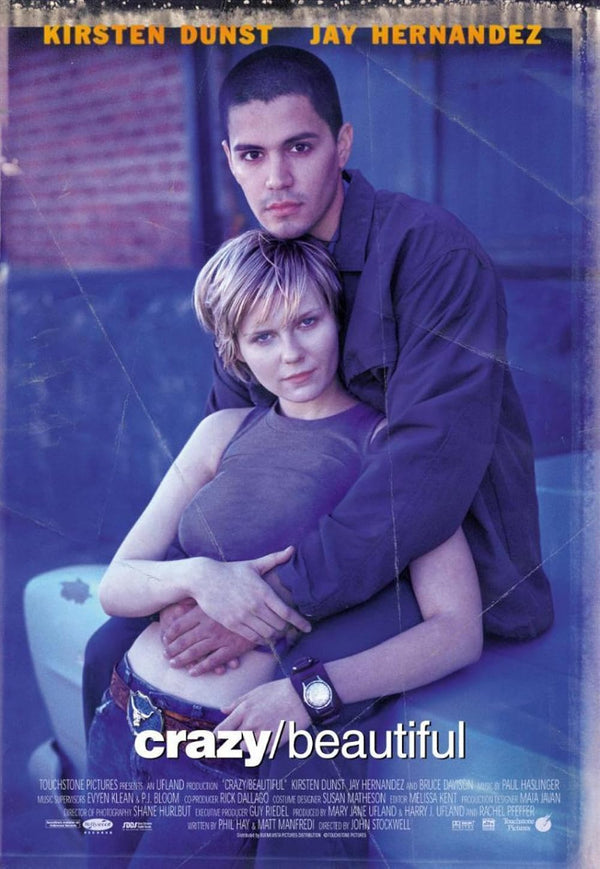 Crazy/Beautiful (2001) – A Heartwarming Drama Romance Film Movie Poster | Film Wall Art Print