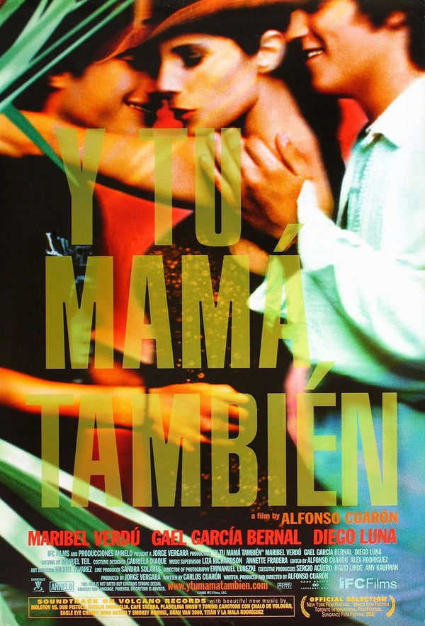 Y Tu Mamá También Movie Poster - Alfonso Cuarón Film Art Movie Poster | Film Wall Art Print