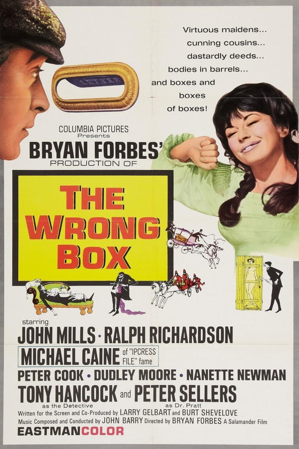 Wrong Box (1966) - Hilarious Crime Comedy Classic Movie Poster Movie Poster | Film Wall Art Print