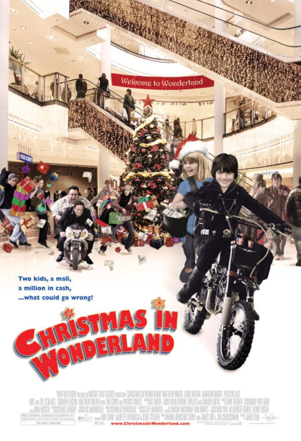 Christmas in Wonderland (2006) | Family Comedy Crime Movie Movie Poster | Film Wall Art Print