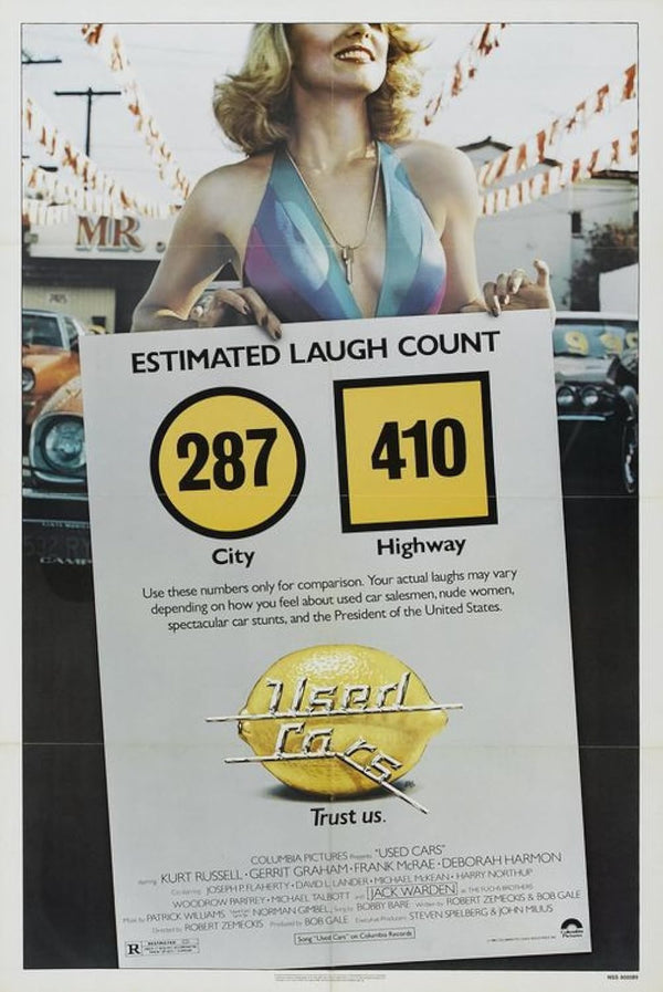 Used Cars (1980) - Classic Comedy Movie Poster Movie Poster | Film Wall Art Print