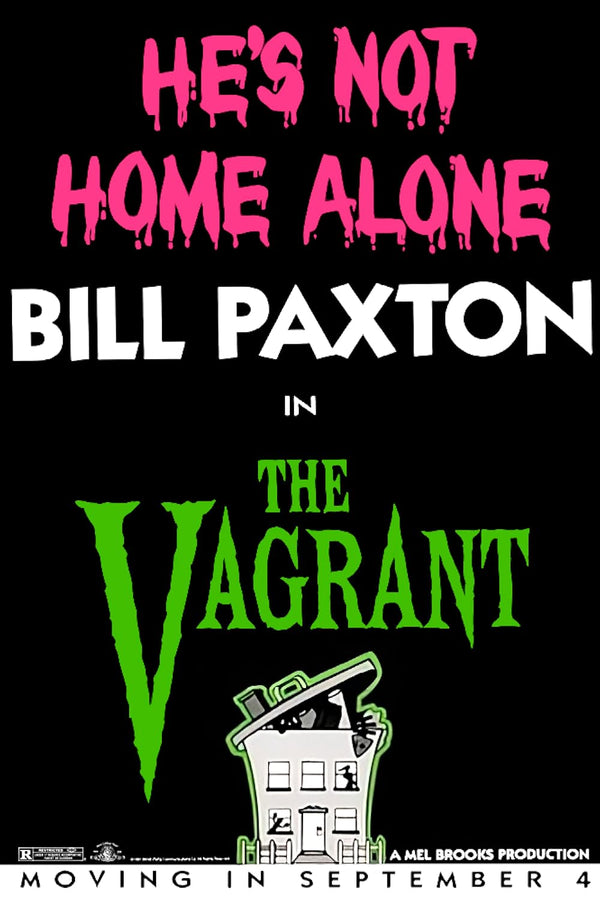 Vagrant (1992) - A Darkly Funny Horror Thriller | [Your Site] Movie Poster | Film Wall Art Print