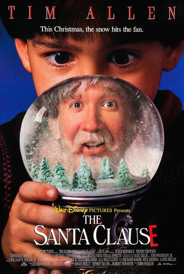 The Santa Clause Movie Poster - Classic Holiday Film Art Movie Poster | Film Wall Art Print