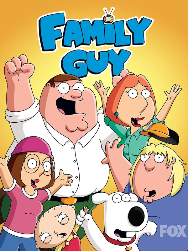 Family Guy TV Series Poster - Official Animated Comedy Art Movie Poster | Film Wall Art Print