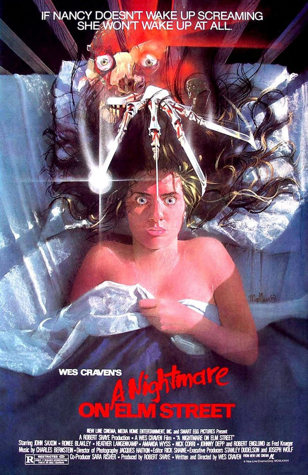 Horror Movie Poster: Nightmare on Elm Street (1984) – Italian Edition Movie Poster | Film Wall Art Print