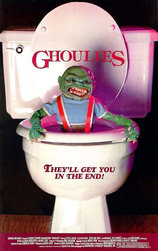 Ghoulies Movie Poster - Classic 1985 Horror Comedy Film Art Movie Poster | Film Wall Art Print