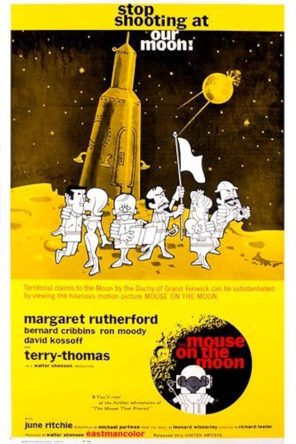 Mouse on the Moon (1963) - Adventure Comedy Romance Poster Movie Poster | Film Wall Art Print