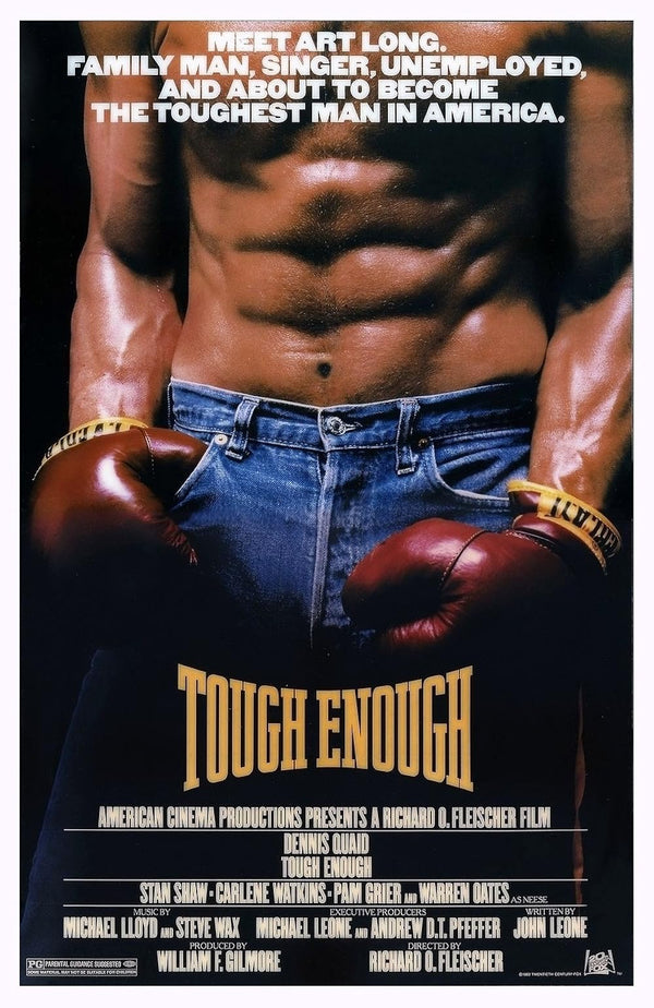 Tough Enough (1983) - Action Drama Romance Movie Poster Movie Poster | Film Wall Art Print