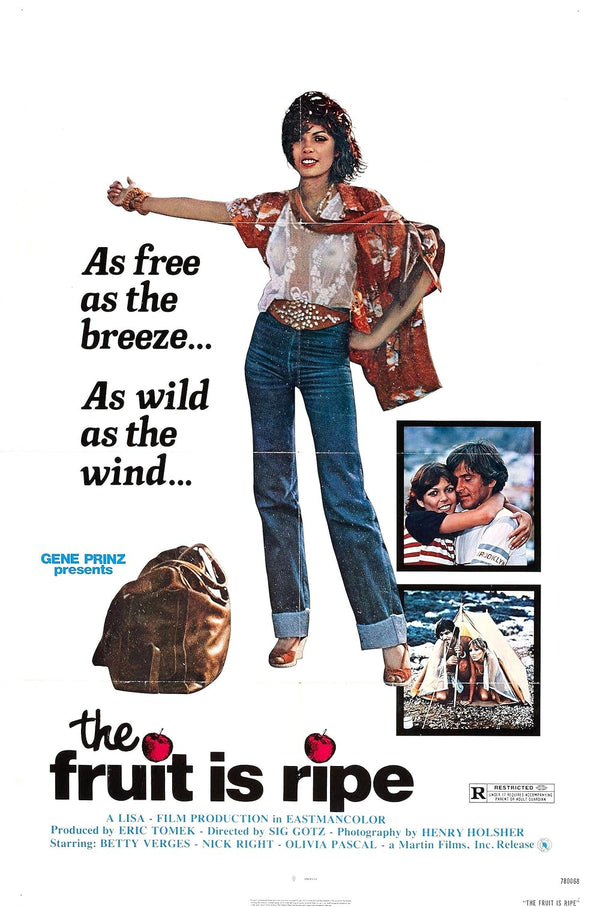 Fruit is Ripe (1977) - Hilarious Romantic Comedy Classic Movie Poster | Film Wall Art Print